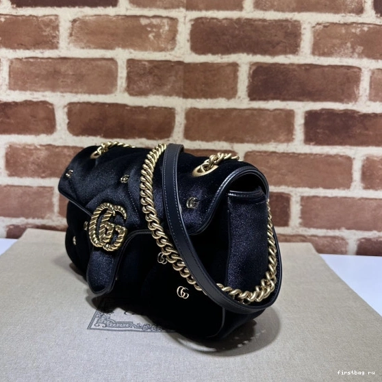 Firstbag ru GUCCI SMALL GG bag Marmont shoulder 0723